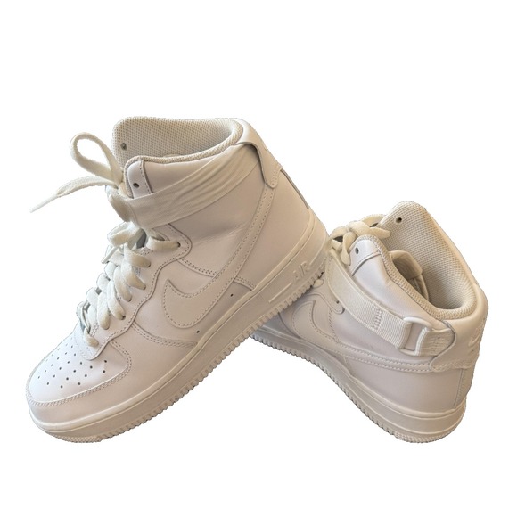 Nike Air Force 1 High '07 Shoes Womens Size 9.5 White High Top Strap DD9624-100 - Picture 1 of 16